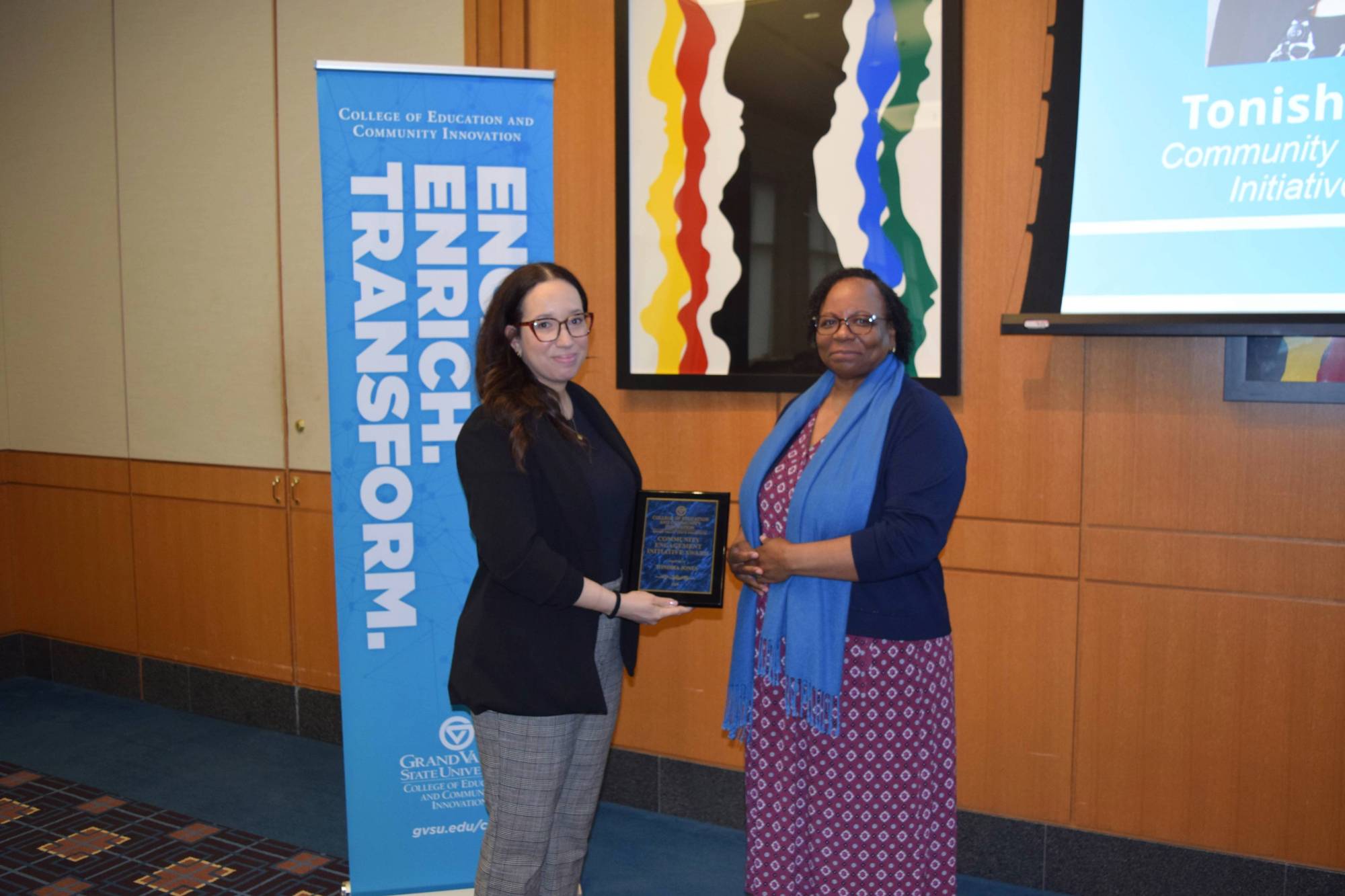 Tonisha Jones, Community Engagement Initiative Award